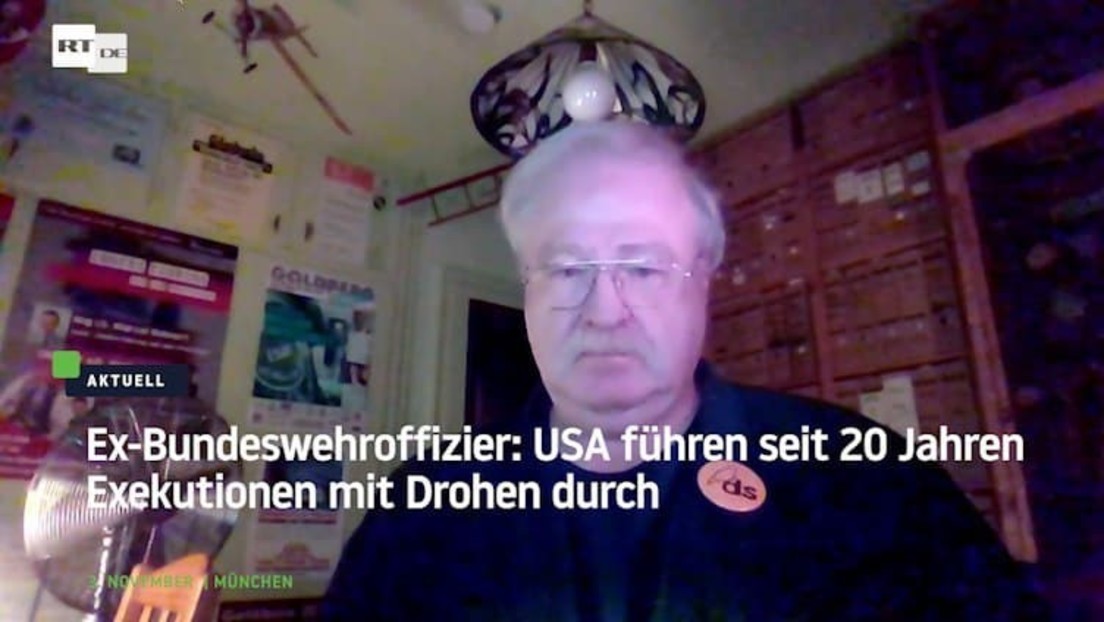 Ex-Bundeswehroffizier: USA führen seit 20 Jahren Exekutionen mit Drohen durch