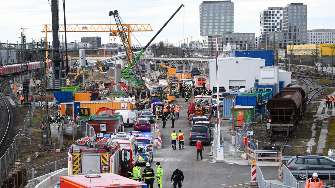Fliegerbombe explodiert auf Baustelle der Deutschen Bahn in München – drei Verletzte