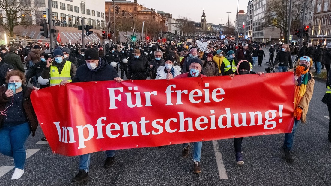 Thousands of participants in corona demos in German cities