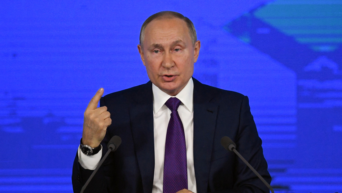 "Sie lügen die ganze Zeit": Wladimir Putin zu Vorwürfen von Ukraine und EU gegen Gazprom