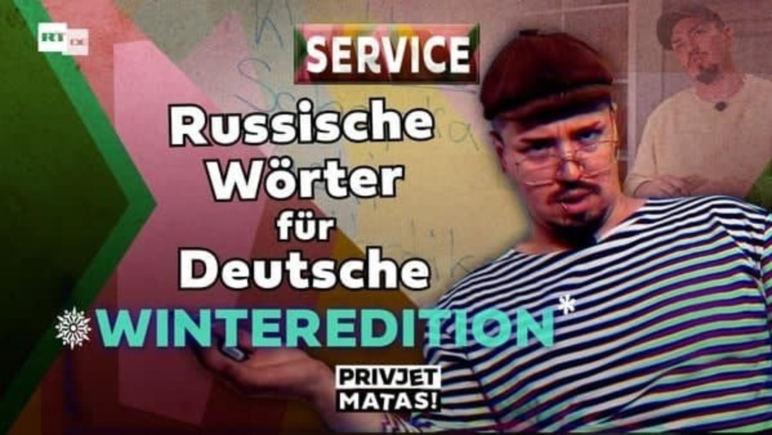 Russische Wörter für Deutsche – Winteredition | Privjet Matas! - Service