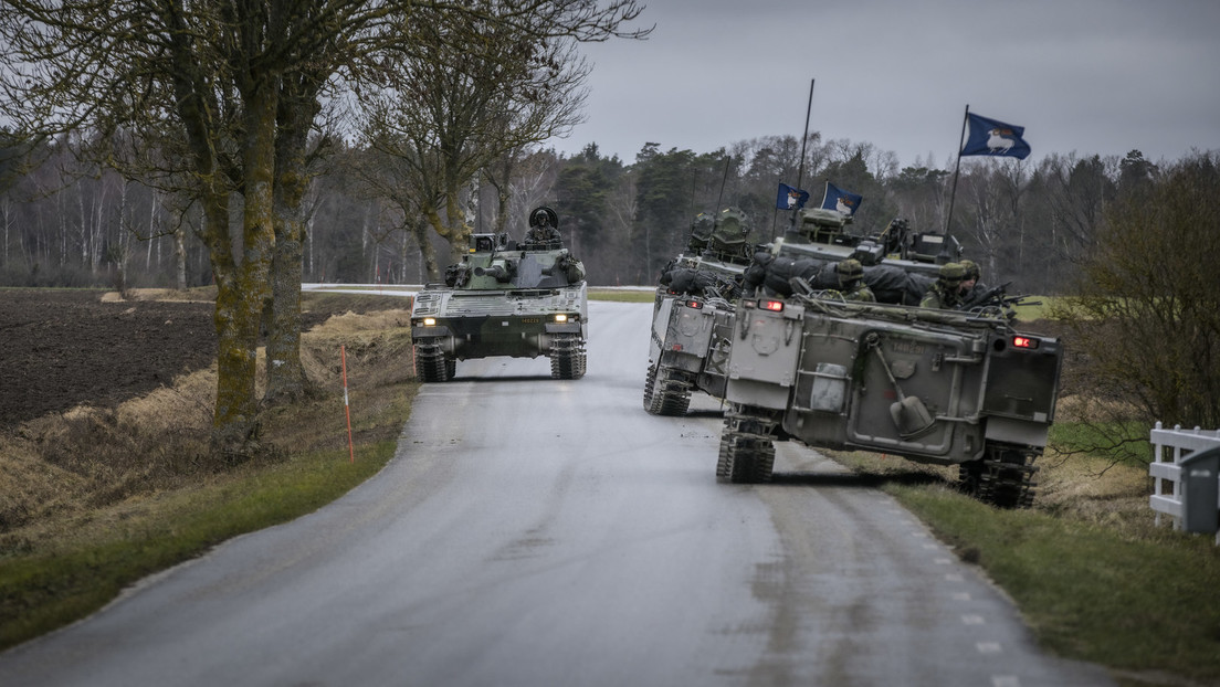 تاثیر بحران اوکراین؟  ارتش سوئد حضور دارد "حفظ صلح"