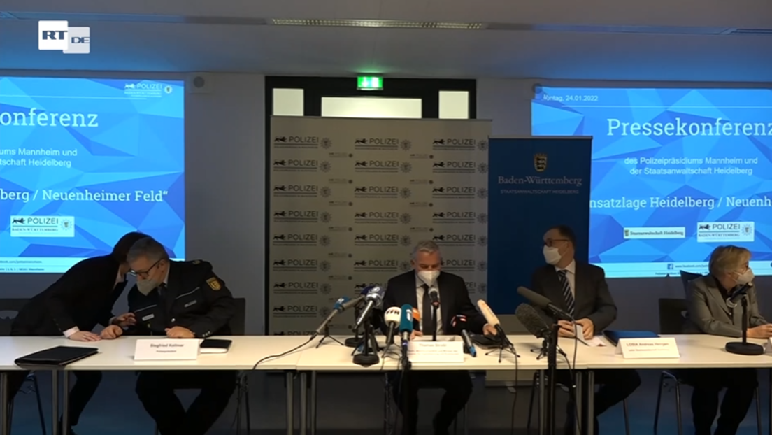 LIVE: Polizei gibt Pressekonferenz zum Amoklauf in Heidelberg