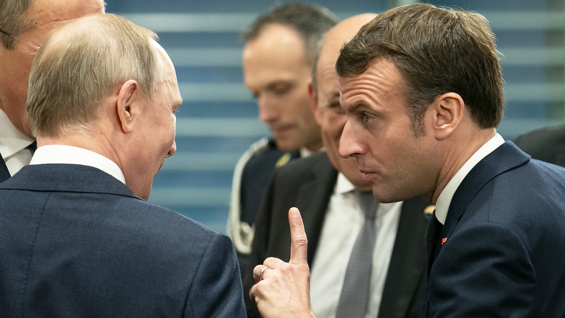 AFP: Macron bietet Putin Deeskalationsplan für Ukraine an