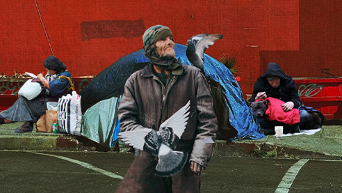 США: бездомная свобода