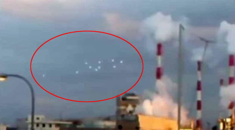 Alien swarm? 10 UFO-like objects filmed flying over Japan (VIDEO)