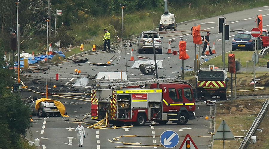 11 feared dead in UK Shoreham airshow crash — RT UK News
