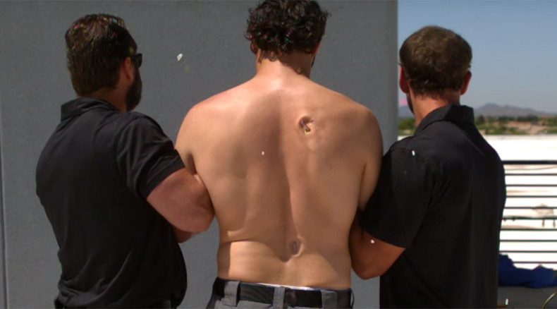 Don’t try this at home: See the impact of a Taser in slow motion (VIDEO)
