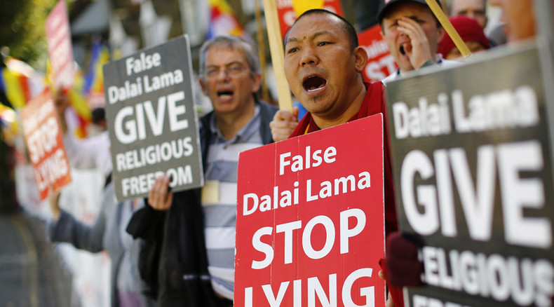 Dalai Lama’s UK visit met with Buddhist sect protests