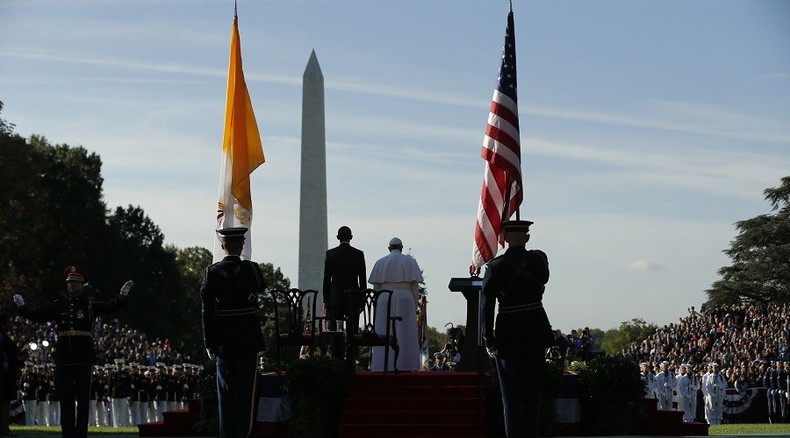 Pope Francis tours DC, pontificates on immigration & climate change (PHOTOS, VIDEOS)