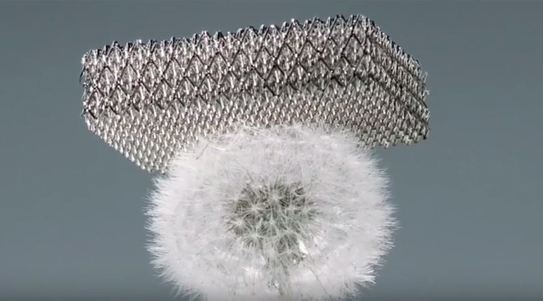 ‘99.99 percent air’: Boeing releases video of revolutionary lightweight metal