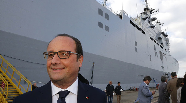 France wants to sell warships to Russia