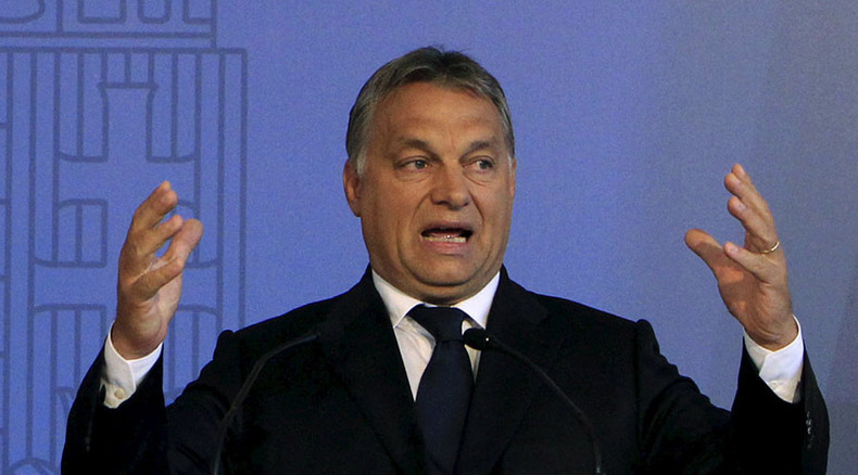 Hungarian PM blames Soros for fueling refugee crisis in Europe