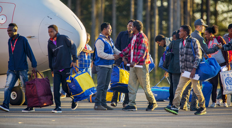 Sweden to refugees: Find a bed or go back to Germany… but don’t look