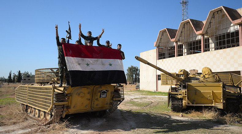 RT goes into Aleppo airbase retaken from ISIS (EXCLUSIVE 