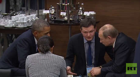 Obama, Putin talk Syria & Ukraine on sidelines of G20 summit