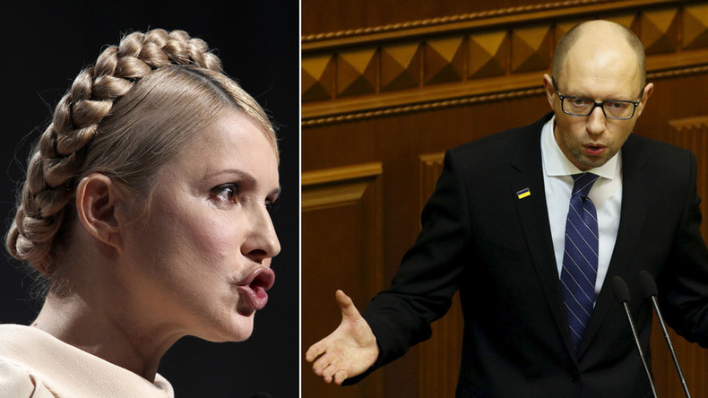 Ex-Ukrainian PM Tymoshenko is ‘scared’ of ‘inadequate’ PM Yatsenyuk, wants him jailed