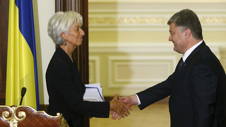 IMF allows lending to countries with arrears; Russia prepares to go to court over Ukraine debt