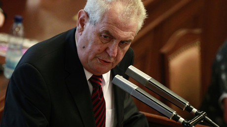Czech President Milos Zeman. © Petr Josek