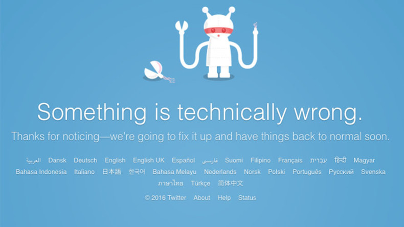 Twitter network down globally for 2.5 hours