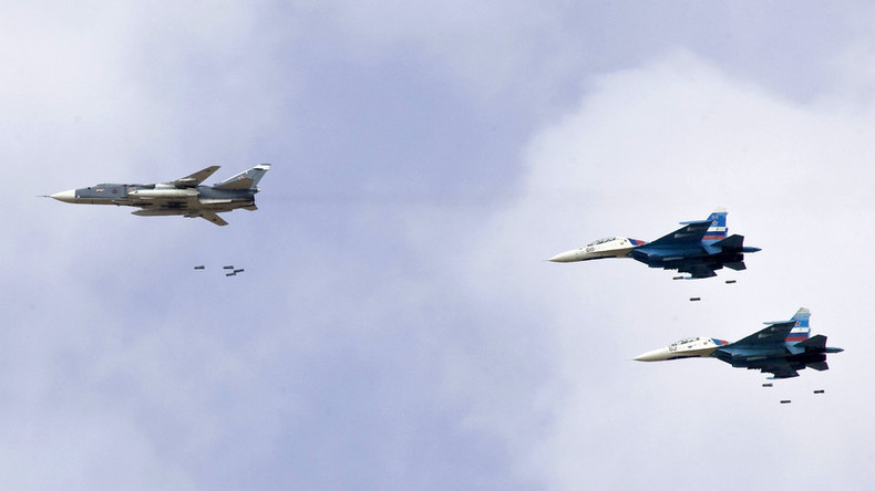 Russian airstrikes limited to 2 Syrian provinces as bad weather increases risk for civilians
