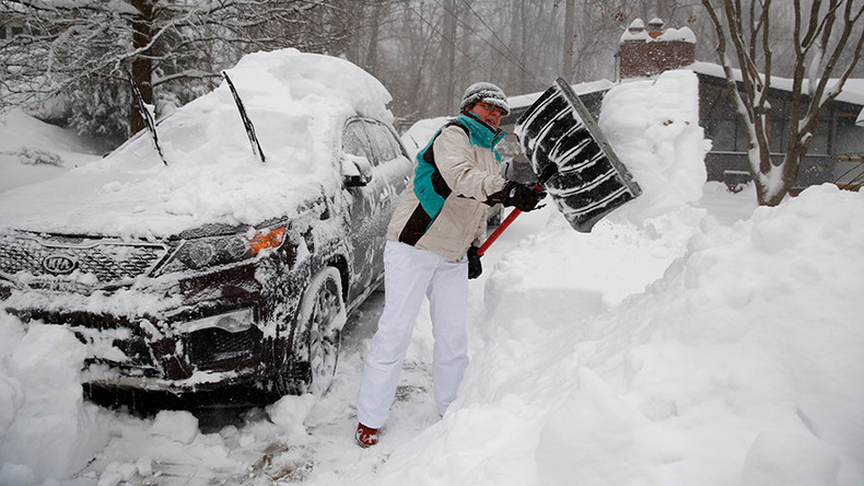 Time to dig out: Huge snowstorm comes to end leaving at least 25 dead on US East Coast