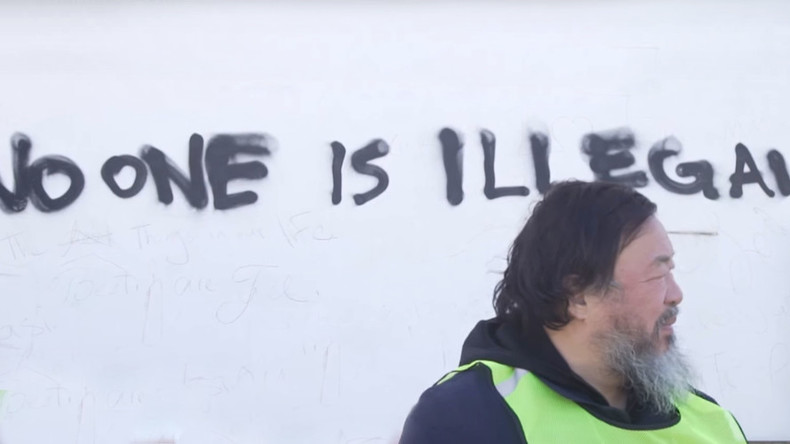 ‘Tragedy is forgetting humanity’: Chinese artist honors refugees by working from crisis-hit island