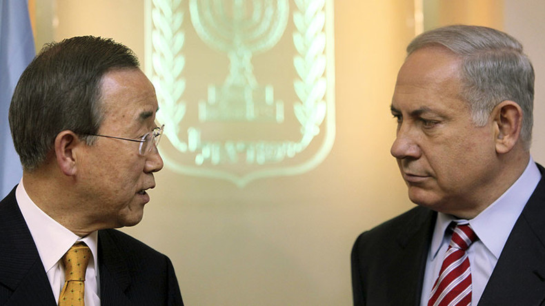 Bibi vs. Ban? Israeli PM accuses settlements-slamming UN chief of backing Palestinian ‘terrorists’