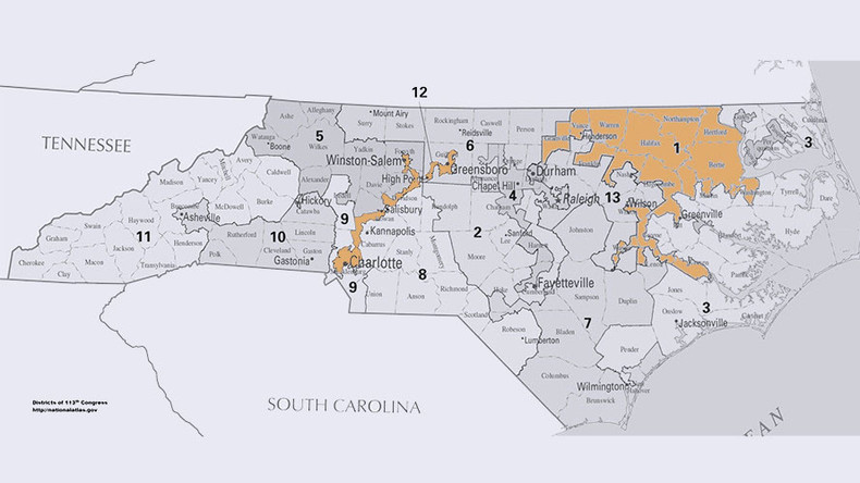 ‘Racial gerrymandering’: Court orders 2 N. Carolina congressional district maps to be redrawn
