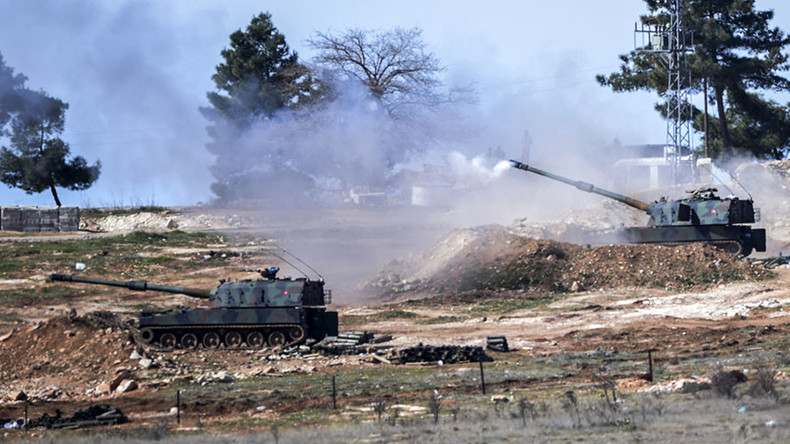 Turkey shells Kurdish forces in Syria for 4th successive day