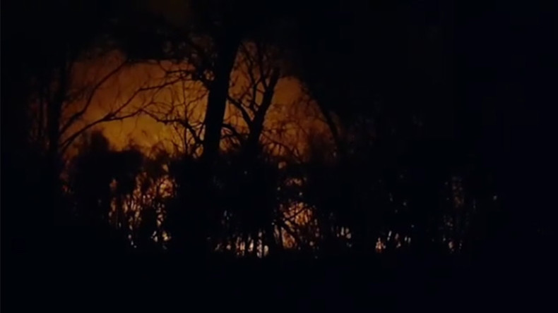 Massive bush fire burning on grounds of New Jersey refinery (PHOTO, VIDEO)