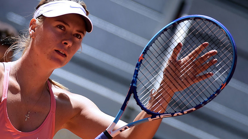 Sharapova backed by racket sponsor, thanks fans for support over failed drug test