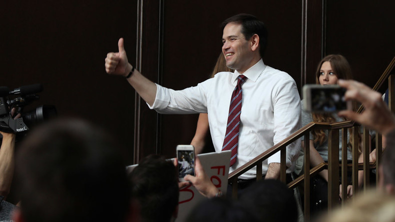 ‘Harder every day’: Rubio begins to backtrack on pledge to support Trump as GOP nominee