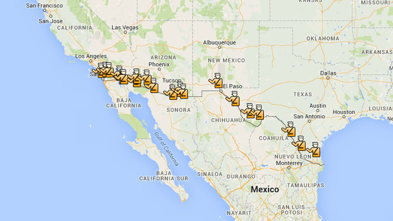 Border Patrol Checkpoints New Mexico Map There's a map for that: Google maps help illegal immigrants locate 