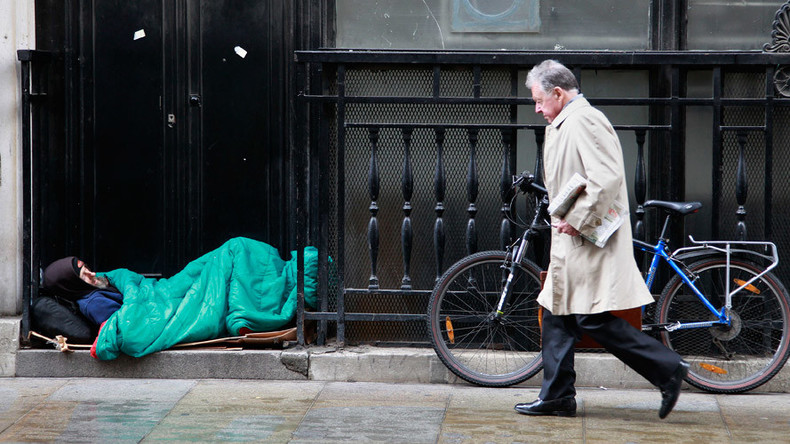 Devastating Rise In Homelessness Proof Uk At Mercy Of Crippling Housing Crisis Charity — Rt Uk