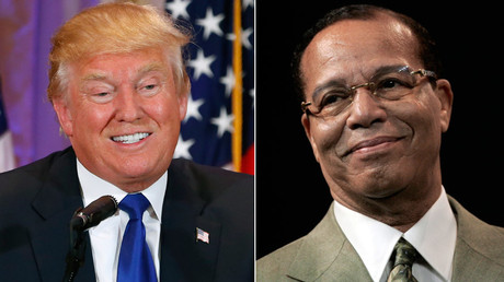 Photo of Obama & Nation of Islam leader Farrakhan surfaces after 13 years