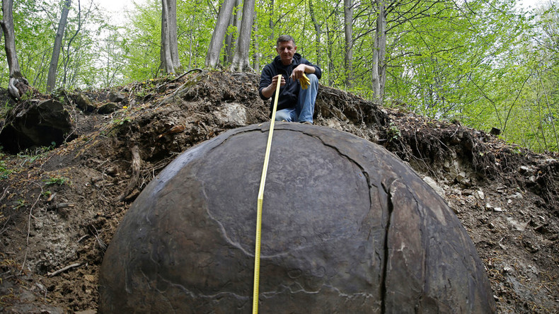 Mysterious massive stone ball discovered by Bosnian ‘Indiana Jones’ (VIDEO, POLL)