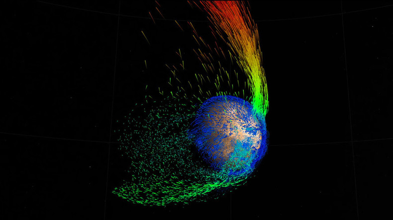 NASA: Martian atmosphere stripped by extreme solar wind erosion (VIDEO)