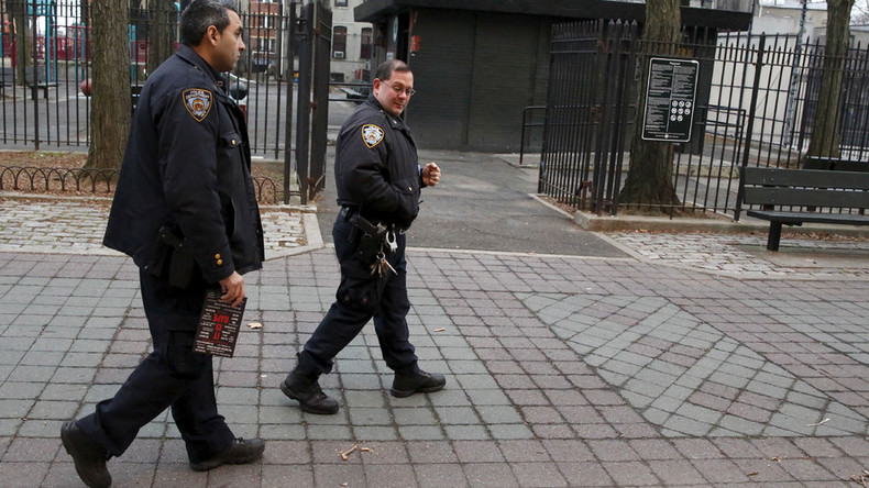 Sight for sore eyes: NYPD roughly arrests blind man