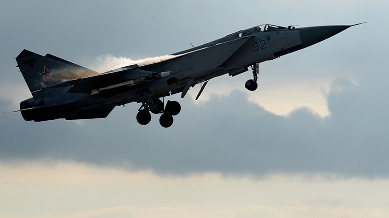 World’s Fastest Jet MiG-31 Intercepts US Spy Plane Near Russia’s Far ...