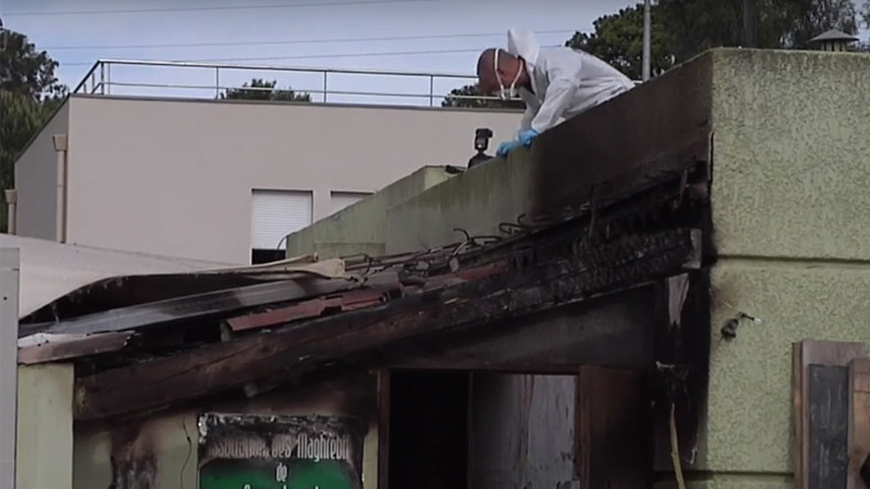 Muslim prayer hall in Corsica ravaged by blaze