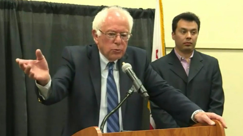 Sanders talks ‘undrinkable’ tap water, climate change ahead of California primary