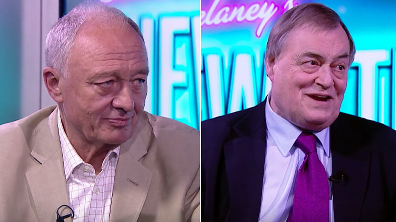 John Prescott to probe ex-London Mayor Ken Livingstone as guest host of RT’s News Thing