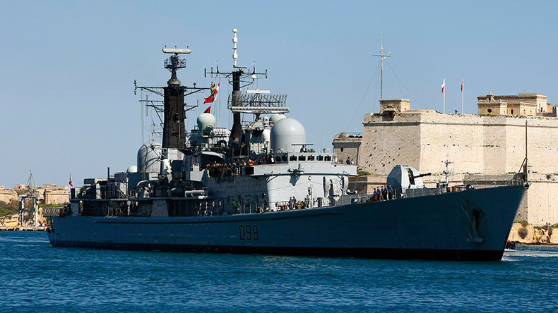 British Navy goes overboard following Russian sub sighting