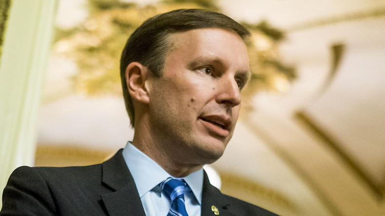 Democratic senator stages 14-hour filibuster to demand gun control vote