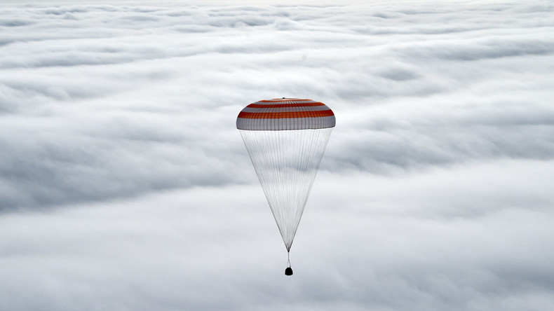 ISS crew get ‘rollercoaster’ ride back to earth on Russia’s Soyuz (VIDEOS)