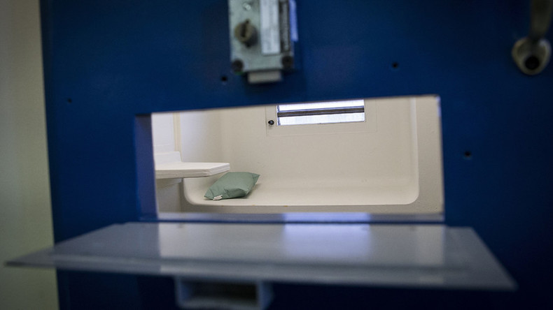 Police shoot inmate through cell door with flashbang round