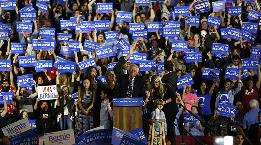 'Thank you Bernie’: Gratitude and grief as Sanders vows to keep fighting