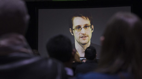 Former U.S. National Security Agency contractor Edward Snowden © Mark Blinch