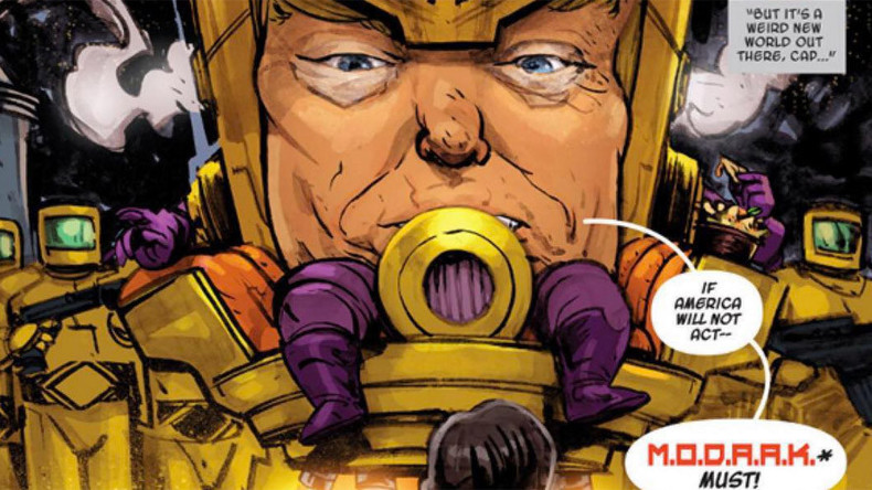 Marvel transform Trump into ‘big head’ Captain America supervillain (PHOTOS)